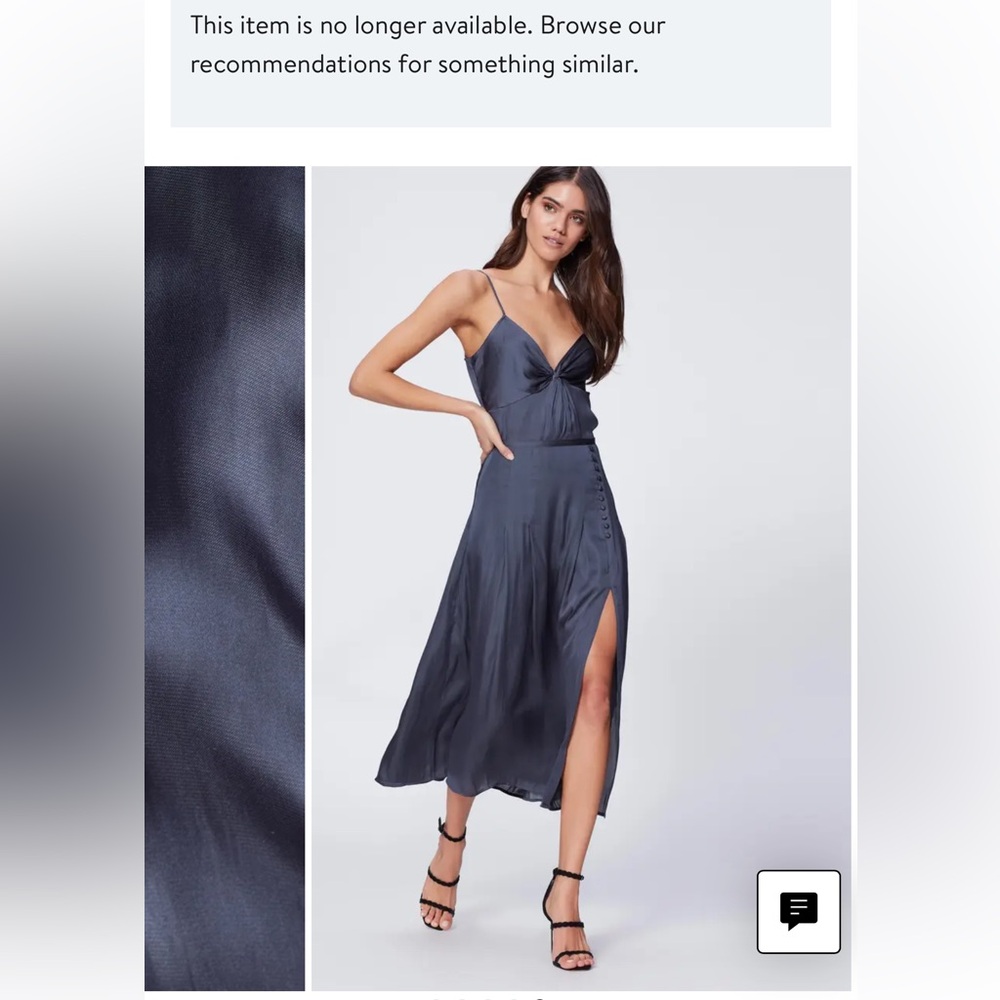 Paige SET - Aerynne Front Slit Midi Skirt and Top -SOLD AS A SET